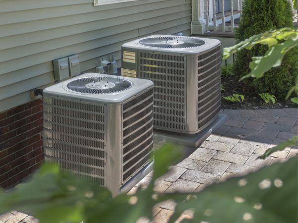 Ac units outside