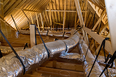 ducts in attic